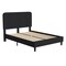 Flash Furniture Charcoal Queen Fabric Upholstered Platform Bed HG-3WPB21-Q03-Q-BK-GG - alternate 5